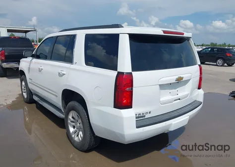 2015 Chevrolet Tahoe Lt из США, поврежденный, VIN 1GNSKBKCXFR119210